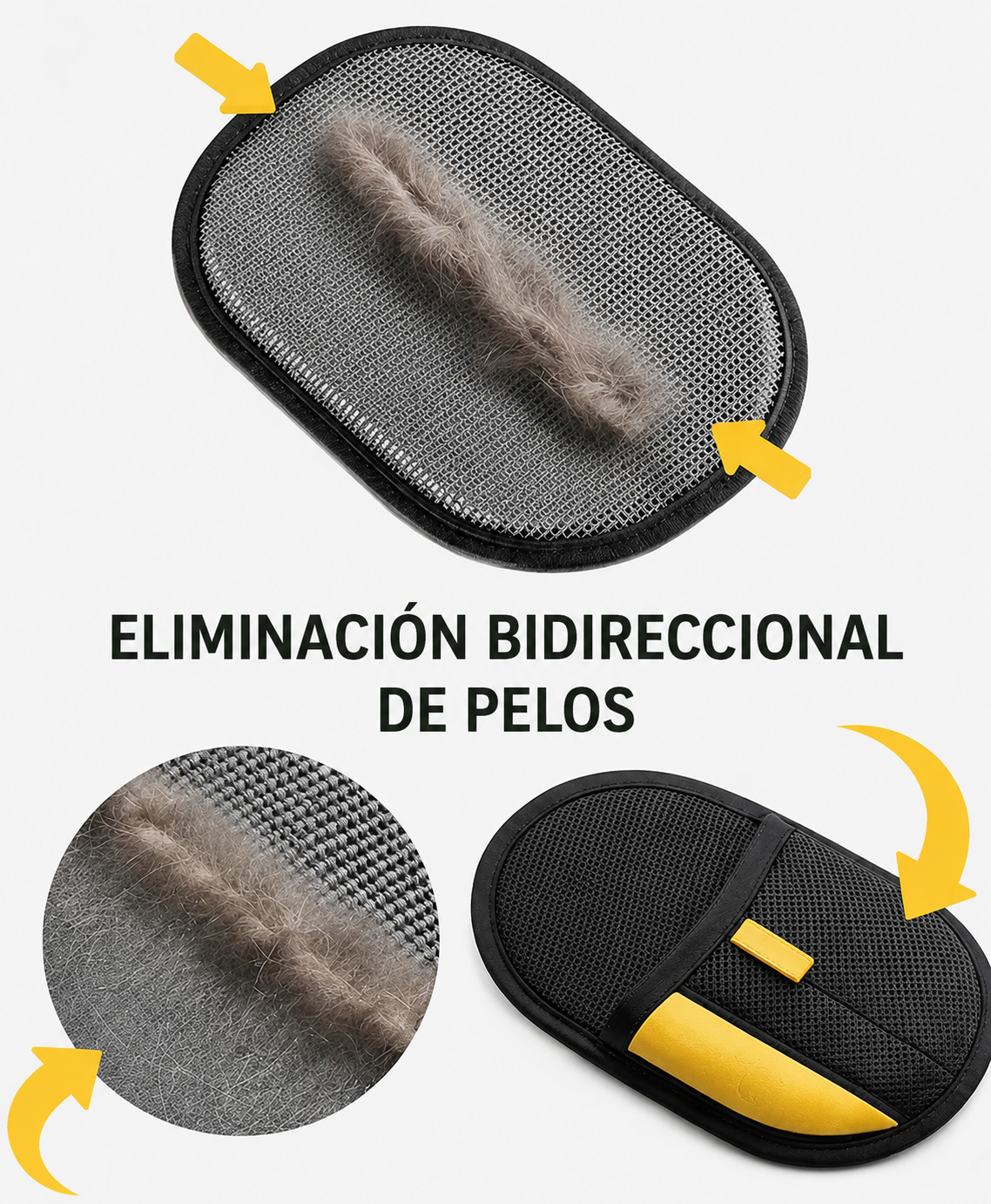Manopla Quitapelos